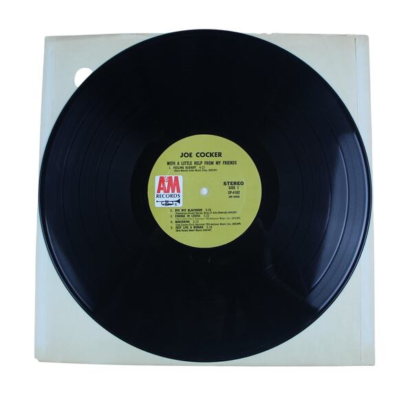 Joe Cocker With A Little Help From My Friends A&M Records SP-4182 - Picture 2 of 6